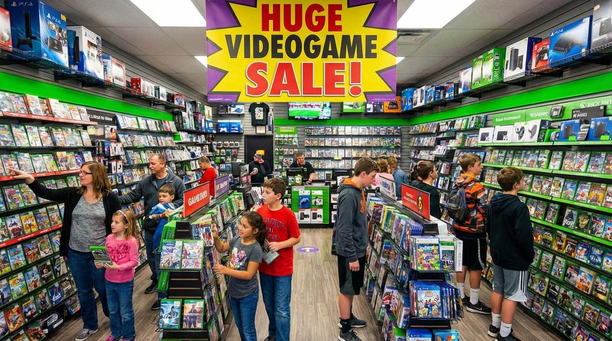 sell videogames