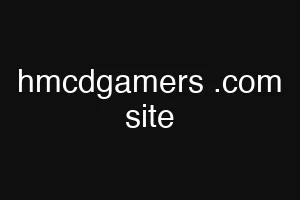 hmcdgamers .com site