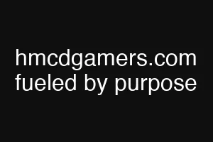 hmcdgamers.com fueled by purpose